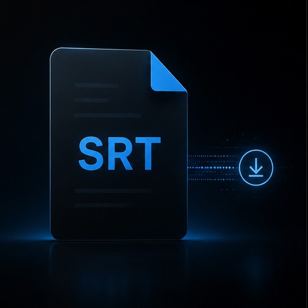 SRT 字幕生成器导出示意图 1